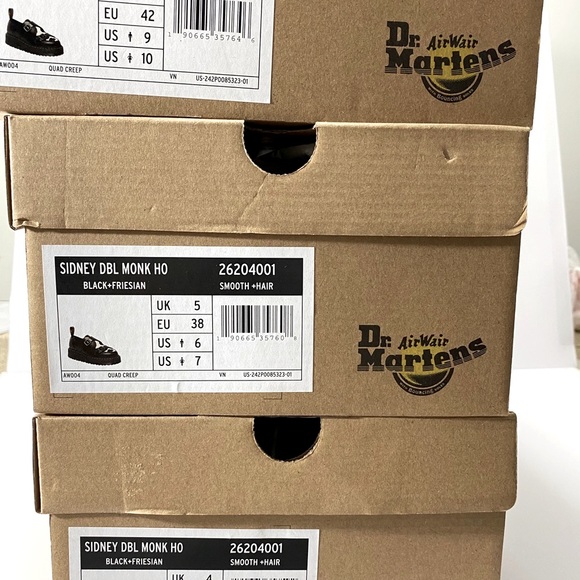 NEW DR MARTENS SIDNEY HAIR ON CREEPER PLATFORM - Picture 12 of 12